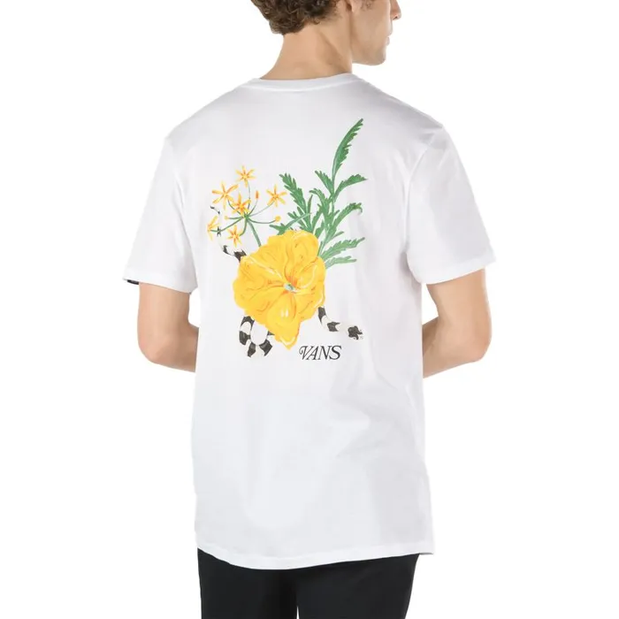 TShirts and Tanks Men Vans Super Bloom TShirt White