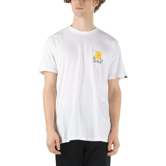 TShirts and Tanks Men Vans Super Bloom TShirt White TShirts and Tanks Men Vans Super Bloom TShirt White