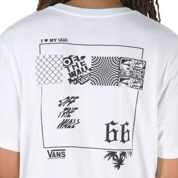 TShirts and Tanks Men Vans Vintage V66 TShirt White TShirts and Tanks Men Vans Vintage V66 TShirt White