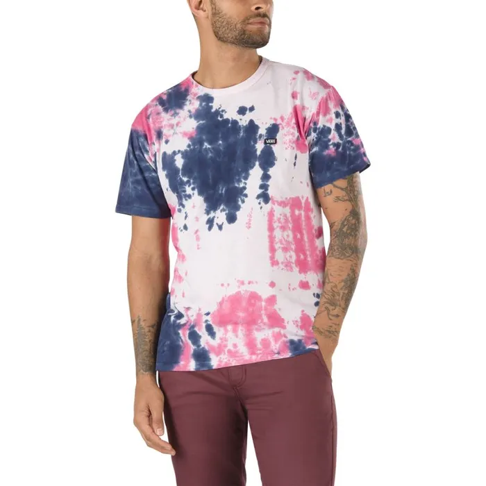 TShirts and Tanks MenWomen Vans Off The Wall Classic Burst Tie Dye Tee Vans Cool Pink Tie Dye