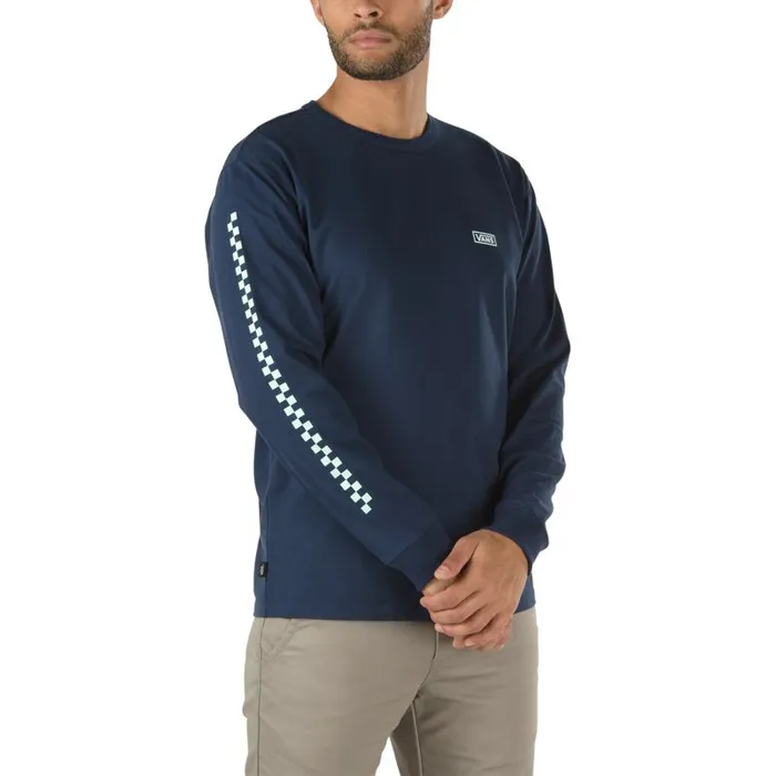 TShirts and Tanks MenWomen Vans Off The Wall Classic Graphic Long Sleeve Tee Dress Blues