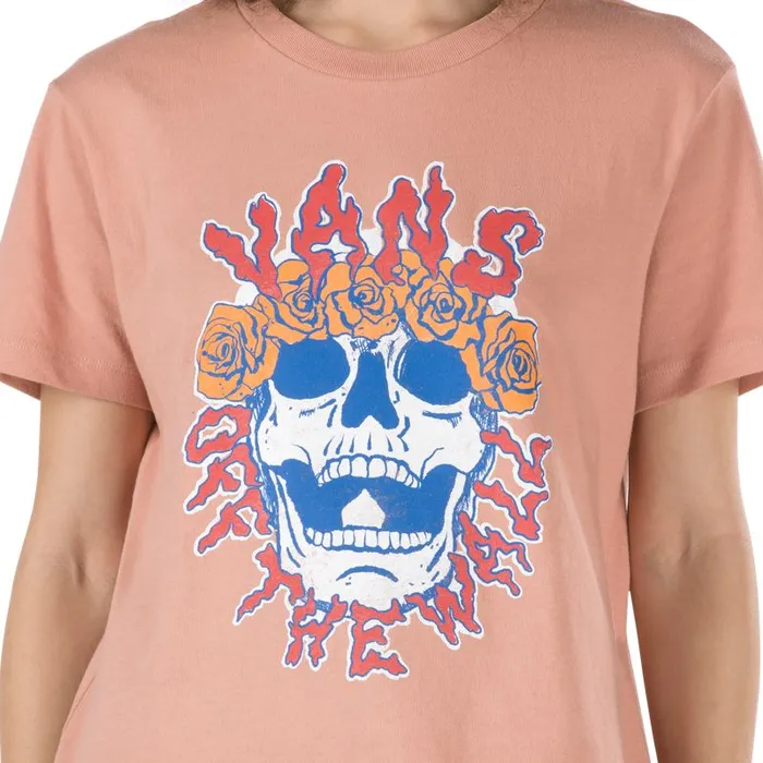 TShirts and Tanks Women Vans Brancho Boyfriend Tee Rose Dawn TShirts and Tanks Women Vans Brancho Boyfriend Tee Rose Dawn