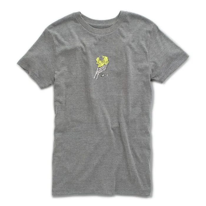 TShirts and Tanks Women Vans Clawdia Boyfriend Tee Grey Heather TShirts and Tanks Women Vans Clawdia Boyfriend Tee Grey Heather