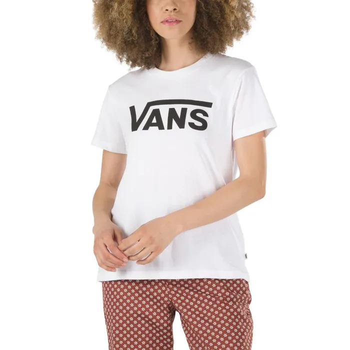 TShirts and Tanks Women Vans Flying V Crew Tee White
