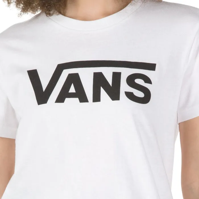 TShirts and Tanks Women Vans Flying V Crew Tee White TShirts and Tanks Women Vans Flying V Crew Tee White