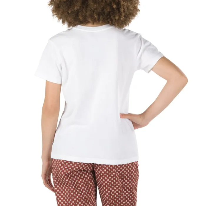 TShirts and Tanks Women Vans Flying V Crew Tee White TShirts and Tanks Women Vans Flying V Crew Tee White