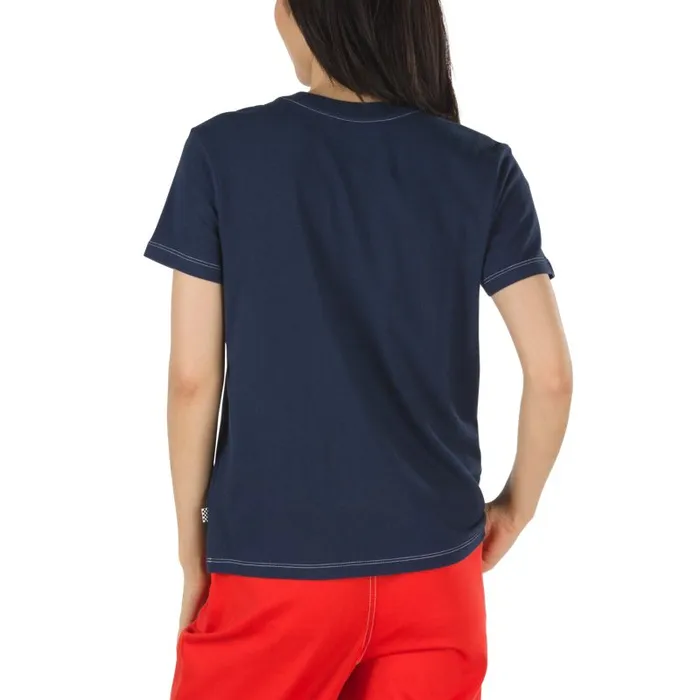 TShirts and Tanks Women Vans Pro Stitched Crew Tee Dress Blues TShirts and Tanks Women Vans Pro Stitched Crew Tee Dress Blues