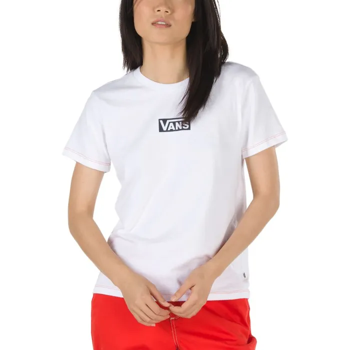 TShirts and Tanks Women Vans Pro Stitched Crew Tee White TShirts and Tanks Women Vans Pro Stitched Crew Tee White