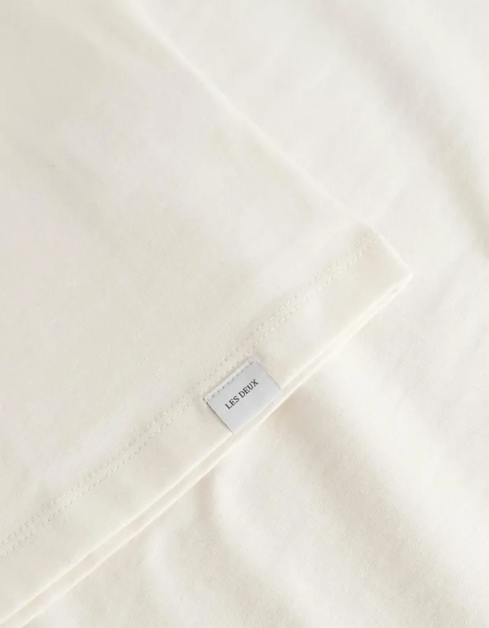 Tshirts Men Les Deux Berkeley TShirt 8211 Ivory