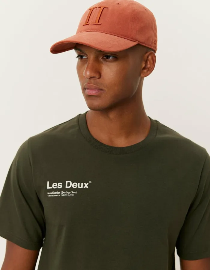Tshirts Men Les Deux Brody TShirt 20 8211 RosinIvory
