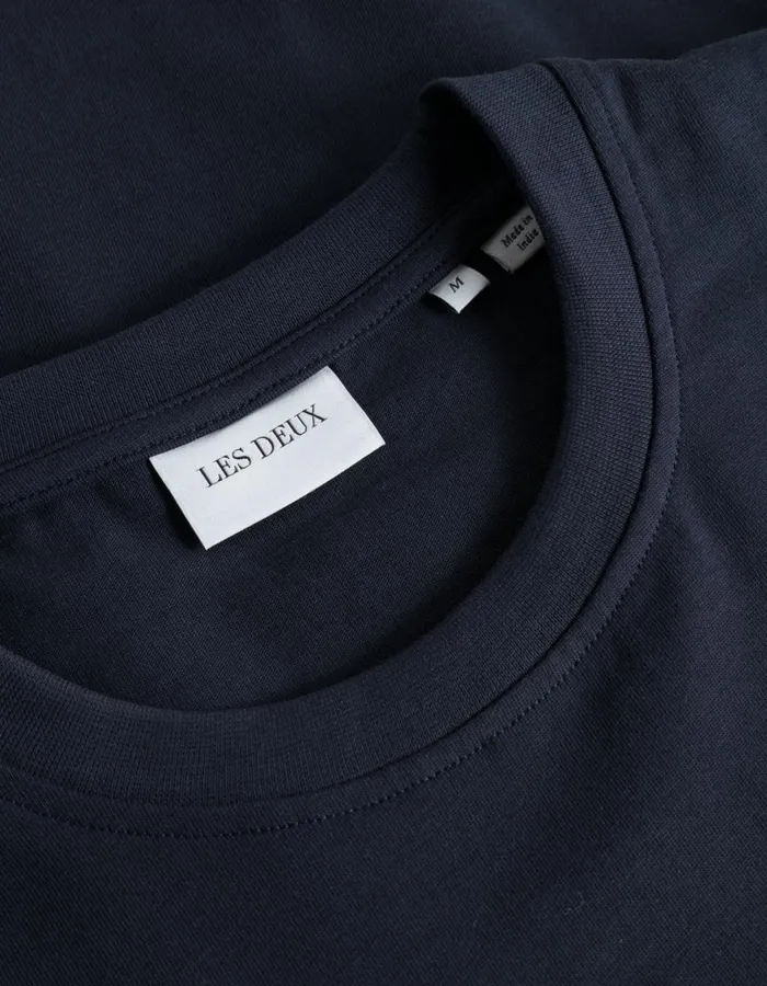 Tshirts Men Les Deux Fiore TShirt 8211 Dark Navy