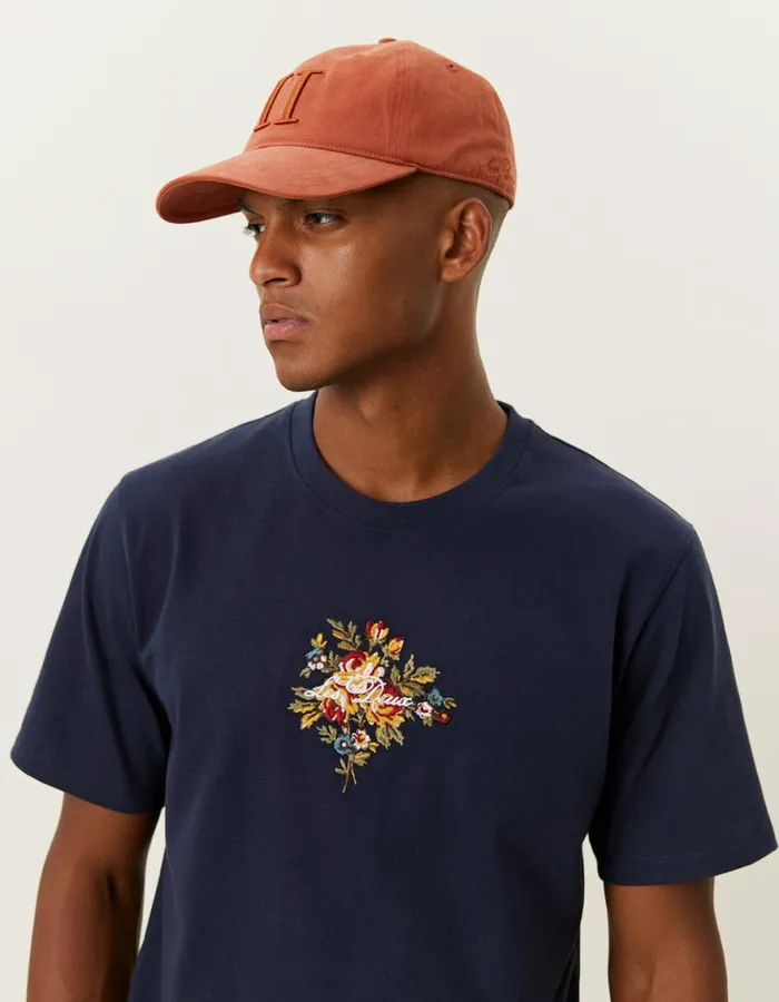 Tshirts Men Les Deux Fiore TShirt 8211 Dark Navy