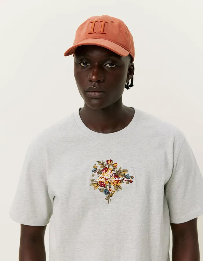 Tshirts Men Les Deux Fiore TShirt 8211 Snow Melange