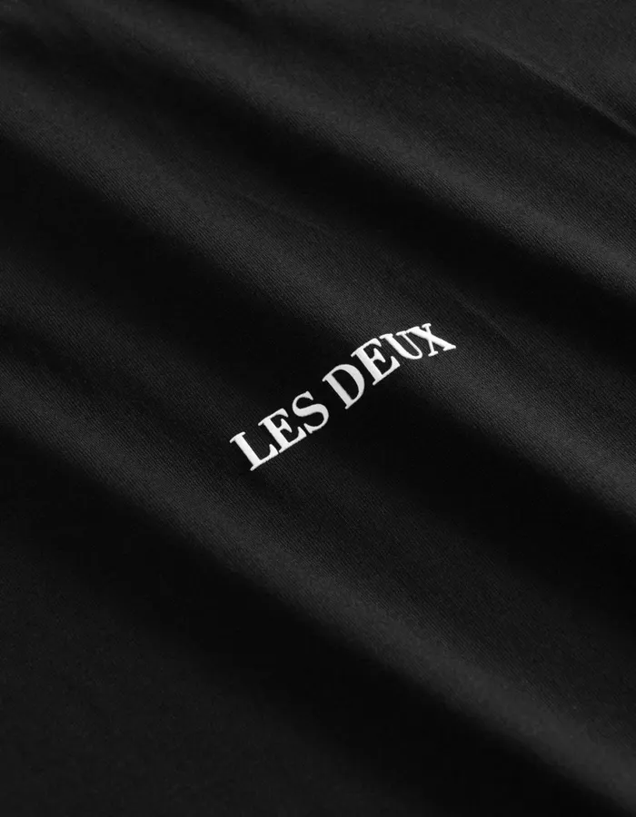 Tshirts Men Les Deux Lens TShirt 8211 BlackWhite
