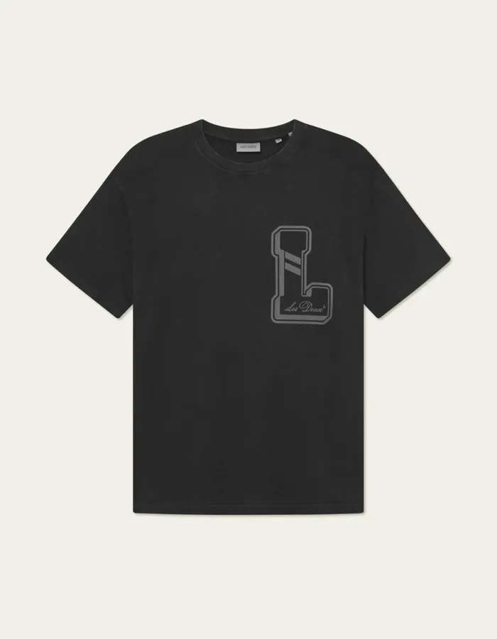 Tshirts Men Les Deux Libert TShirt 8211 BlackBlack