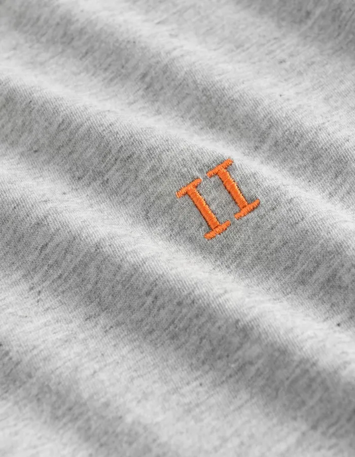 Tshirts Men Les Deux Norregaard TShirt 8211 Grey Melange