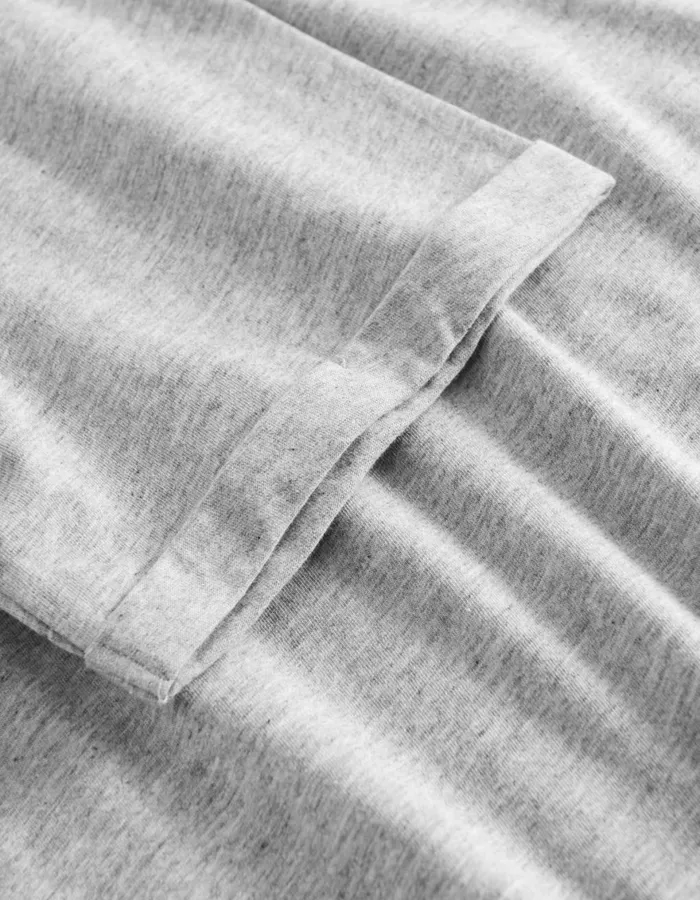 Tshirts Men Les Deux Norregaard TShirt 8211 Grey Melange