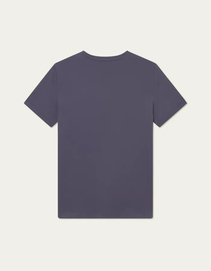 Tshirts Men Les Deux Norregaard Tonal TShirt 8211 Graystone