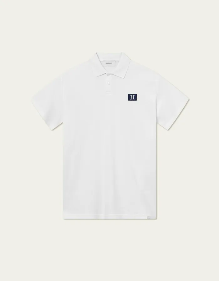 Tshirts Men Les Deux Piece Pique Polo 8211 WhitePacific Ocean