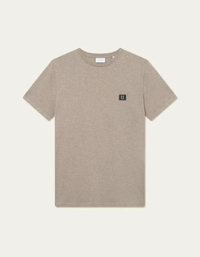 Tshirts Men Les Deux Piece TShirt 8211 Walnut MelangeBlack