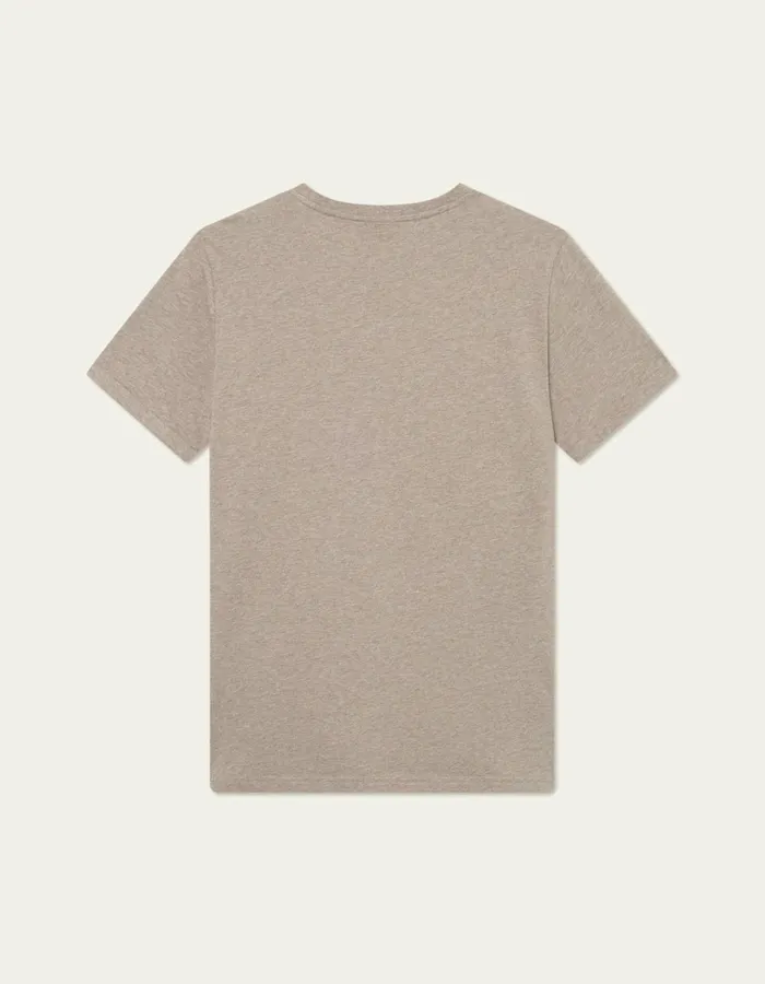 Tshirts Men Les Deux Piece TShirt 8211 Walnut MelangeBlack