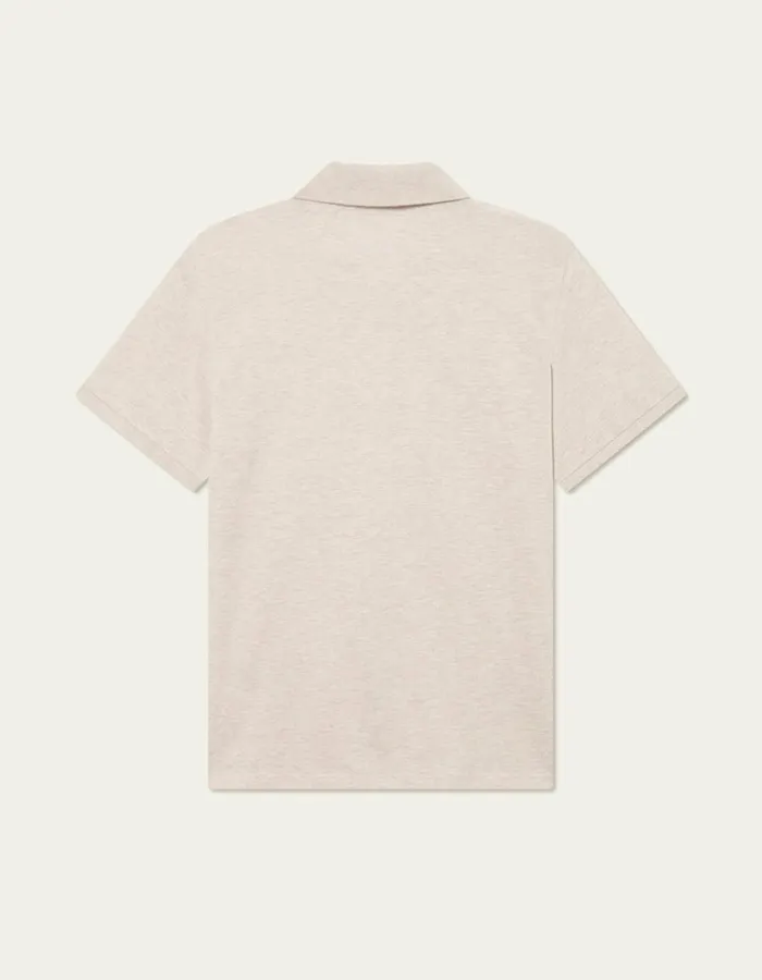 Tshirts Men Les Deux Piqu Polo 20 8211 Light Sand Melange