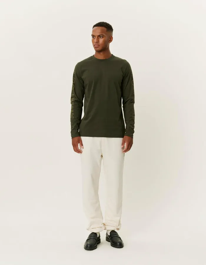 Tshirts Men Les Deux Tribeca LS TShirt 8211 Rosin