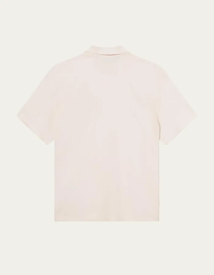 Tshirts Men Les Deux Yale Bulldog Polo SS 8211 IvoryBlack