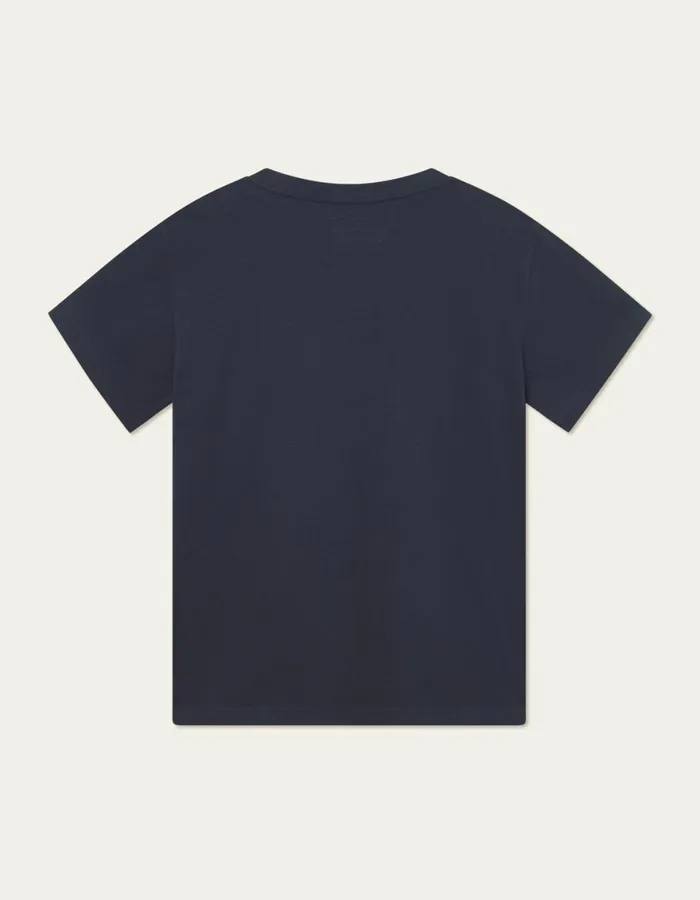 Tshirts Men Les Deux Yale Logo TShirt 8211 Dark Navy