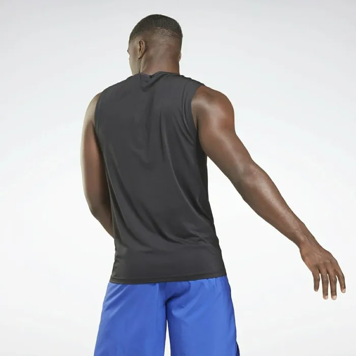Tank Tops Mens Reebok Activchill Sleeveless TShirt Black