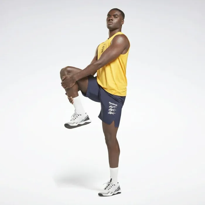 Tank Tops Mens Reebok Activchill Sleeveless TShirt Semi Solar Gold