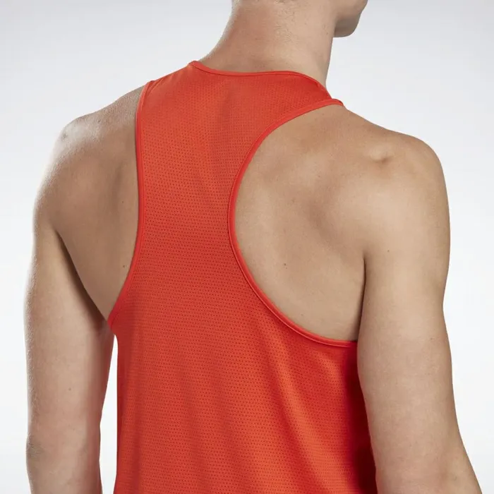 Tank Tops Mens Reebok LES MILLS BODYPUMP ACTIVCHILL Singlet Instinct Red