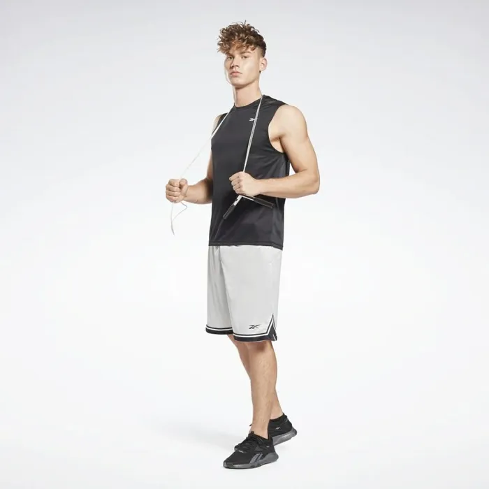 Tank Tops Mens Reebok Workout Ready Sleeveless Tech TShirt Black