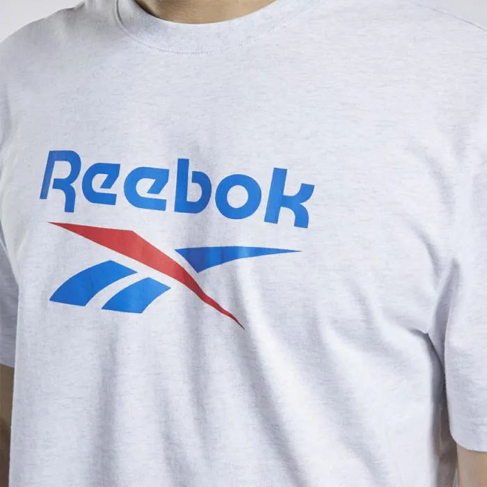Tank Tops MensWomens Reebok Classics Vector Tee White Melange