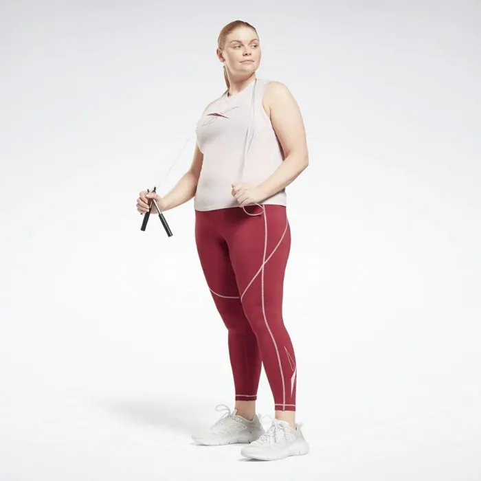 Tank Tops Womens Reebok Workout Ready Supremium Tank Top Plus Size Frost Berry