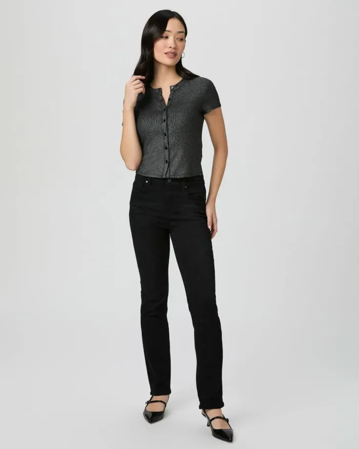 Tees and Tanks Women PAIGE Arren Tee 8211 BlackSilver Tees and Tanks Women PAIGE Arren Tee 8211 BlackSilver