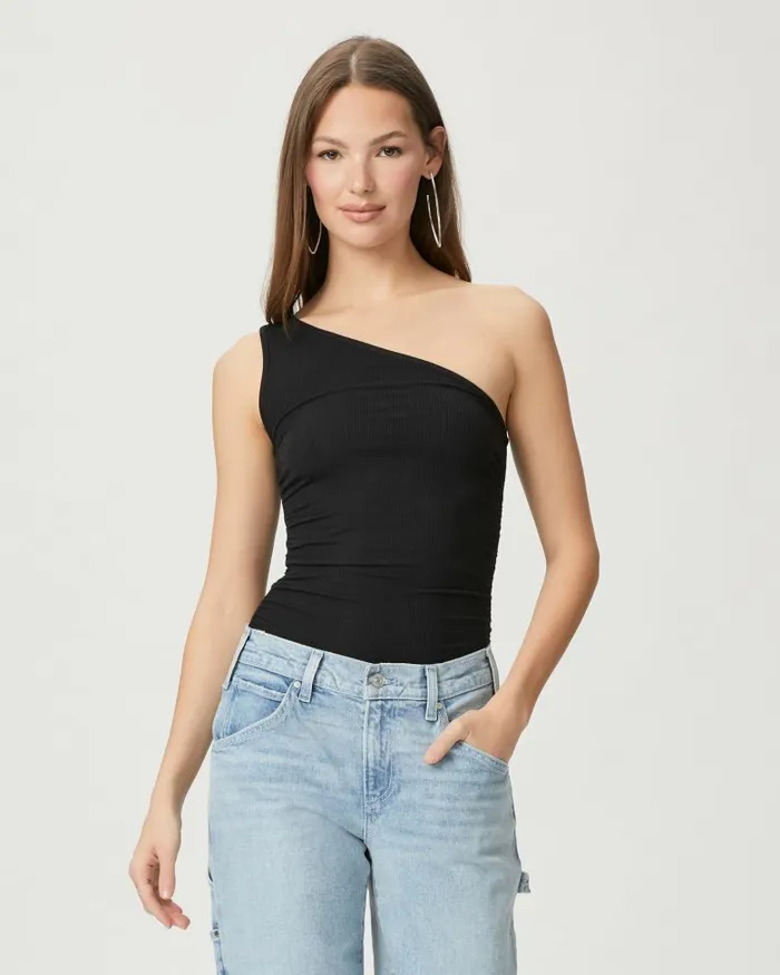 Tees and Tanks Women PAIGE Lucrecia Top 8211 Black Tees and Tanks Women PAIGE Lucrecia Top 8211 Black