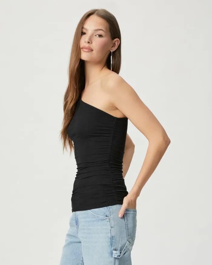 Tees and Tanks Women PAIGE Lucrecia Top 8211 Black Tees and Tanks Women PAIGE Lucrecia Top 8211 Black
