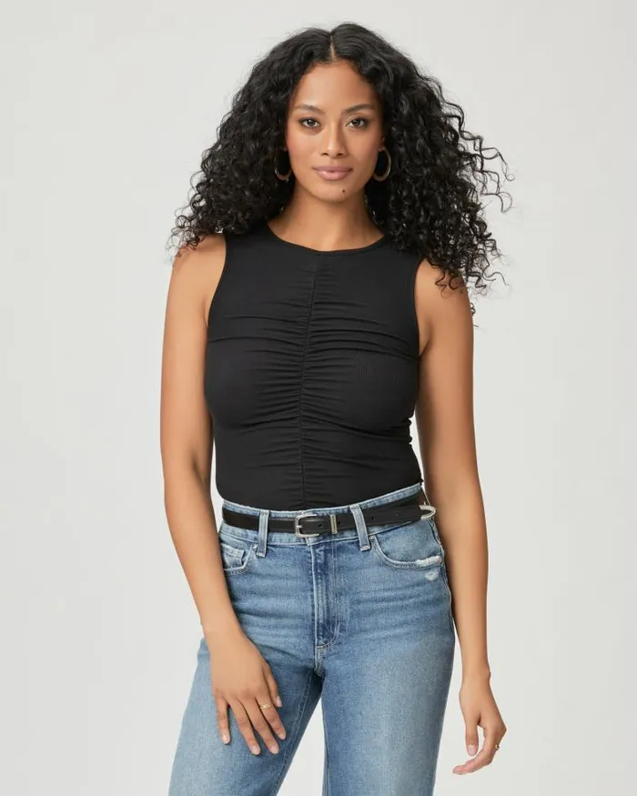 Tees and Tanks Women PAIGE Sidonia Tank 8211 Black