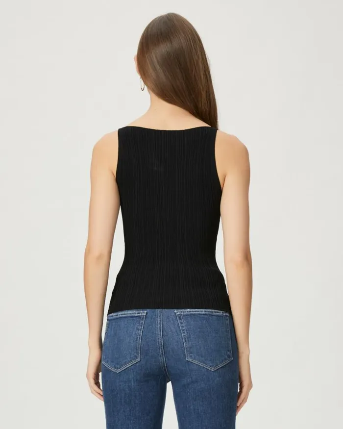 Tees and Tanks Women PAIGE Yuelia Tank 8211 Black Tees and Tanks Women PAIGE Yuelia Tank 8211 Black