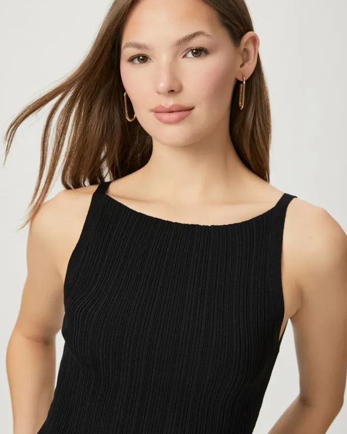 Tees and Tanks Women PAIGE Yuelia Tank 8211 Black Tees and Tanks Women PAIGE Yuelia Tank 8211 Black