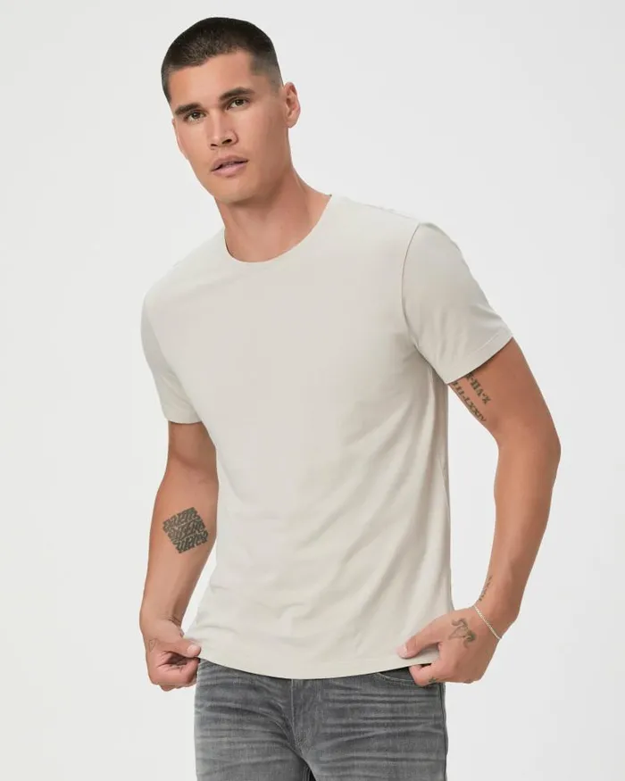 Tees Men PAIGE Cash Crew Tee 8211 Fresh Oyster