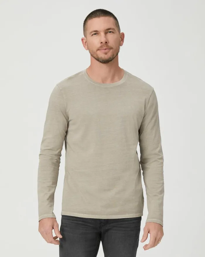 Tees Men PAIGE Enzo Tee 8211 Vintage Silver Pearl