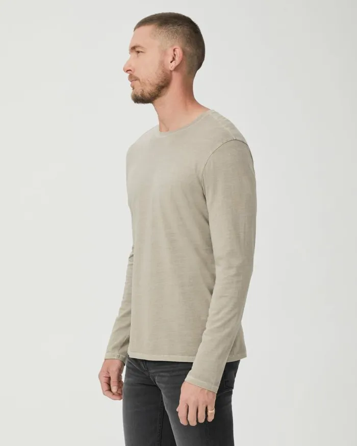 Tees Men PAIGE Enzo Tee 8211 Vintage Silver Pearl Tees Men PAIGE Enzo Tee 8211 Vintage Silver Pearl