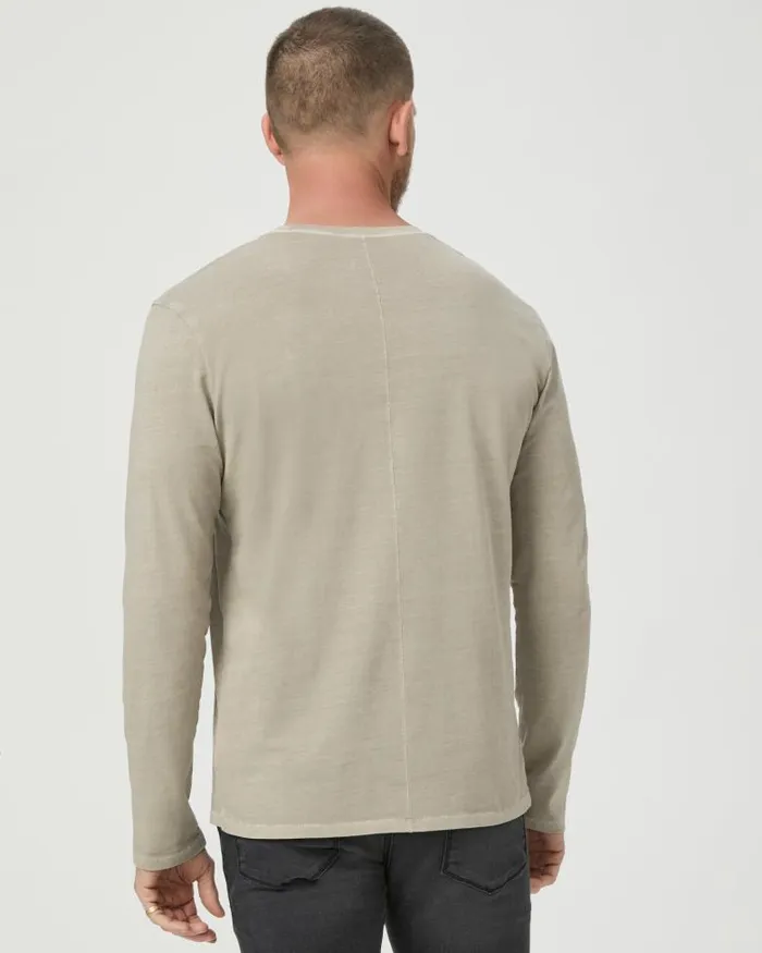 Tees Men PAIGE Enzo Tee 8211 Vintage Silver Pearl Tees Men PAIGE Enzo Tee 8211 Vintage Silver Pearl