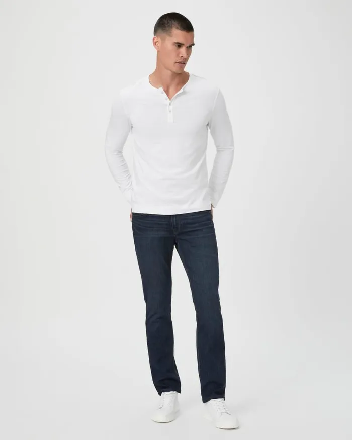 Tees Men PAIGE Garrett Henley Tee 8211 Fresh White Tees Men PAIGE Garrett Henley Tee 8211 Fresh White