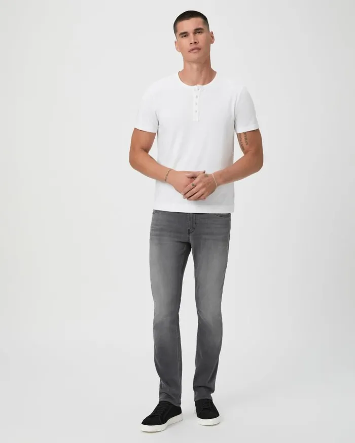 Tees Men PAIGE Harwood Short Sleeve Henley 8211 Fresh White Tees Men PAIGE Harwood Short Sleeve Henley 8211 Fresh White