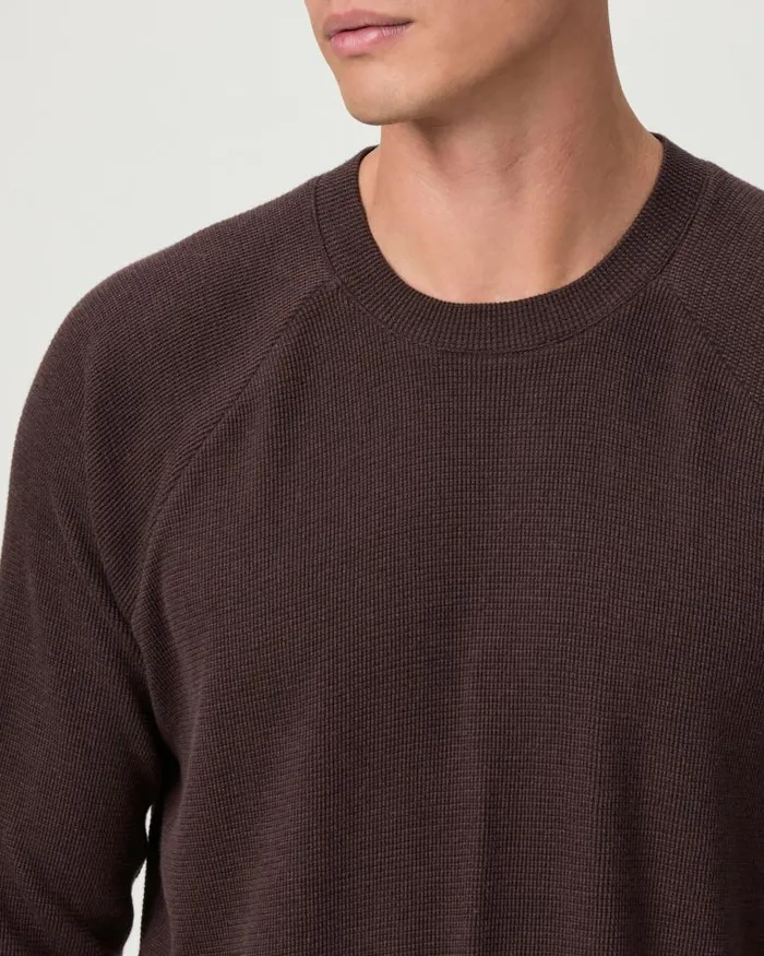 Tees Men PAIGE Odin Baseball Tee 8211 Burnt Cocoa Multi Tees Men PAIGE Odin Baseball Tee 8211 Burnt Cocoa Multi