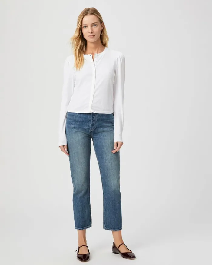 Tops and Blouses Women PAIGE Caliban Top 8211 White Tops and Blouses Women PAIGE Caliban Top 8211 White