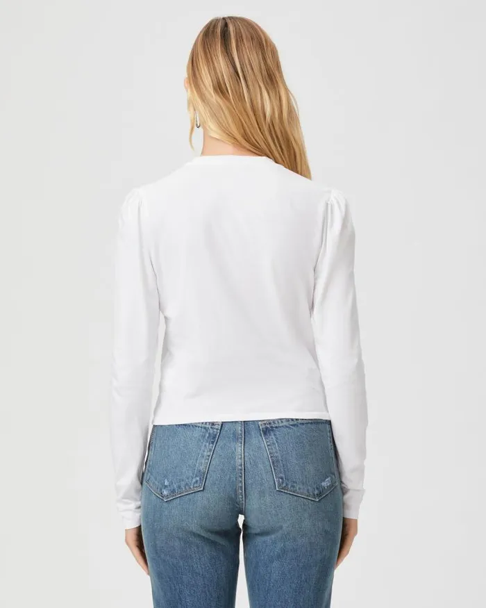Tops and Blouses Women PAIGE Caliban Top 8211 White Tops and Blouses Women PAIGE Caliban Top 8211 White
